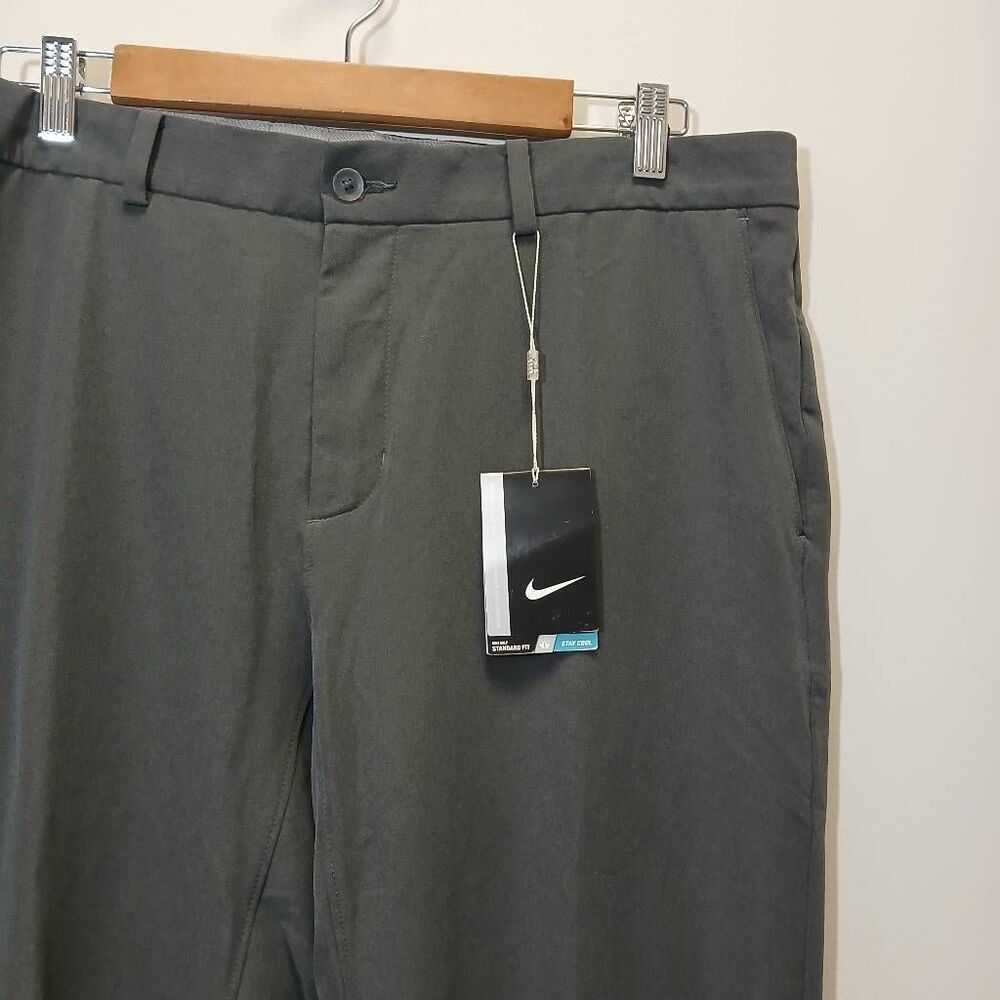 Nike golf mens pants 35×32 gray standard fit - Picture 3 of 9